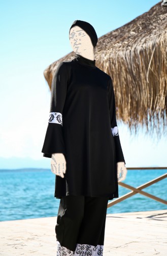 ملابس السباحة أسود 1958-01