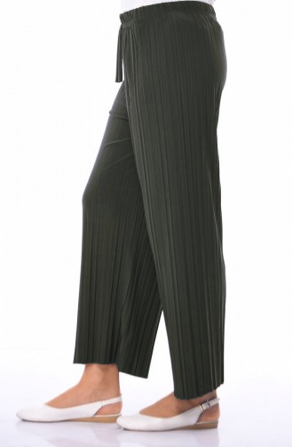 Pantalon Plissé 2164-06 Vert emeraude 2164-06