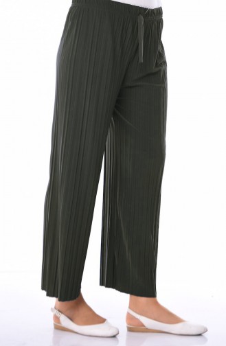 Pantalon Plissé 2164-06 Vert emeraude 2164-06