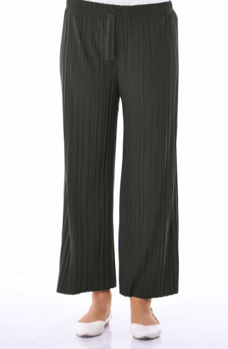 Pantalon Plissé 2164-06 Vert emeraude 2164-06