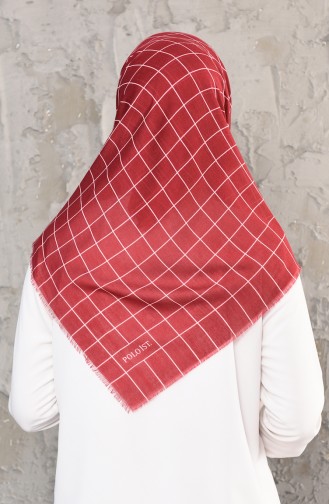 Claret red Hoofddoek 2298-01