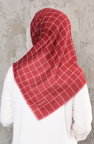 Claret red Hoofddoek 2298-01