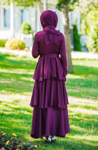 Habillé Hijab Plum 1030-02