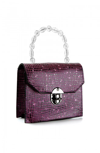 Purple Shoulder Bag 10636MO