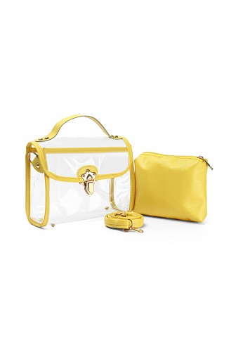 Yellow Shoulder Bags 10642SA