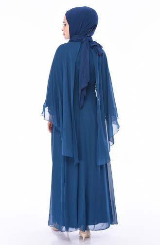 Abendkleid 52661-04 Petroleum 52661-04