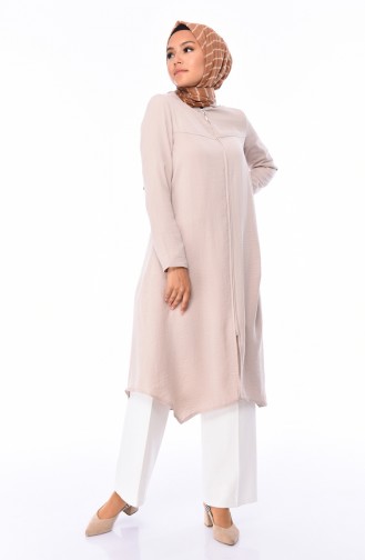 Beige Tunics 6411-02