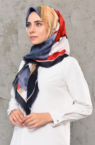 Navy Blue Scarf 2297-10