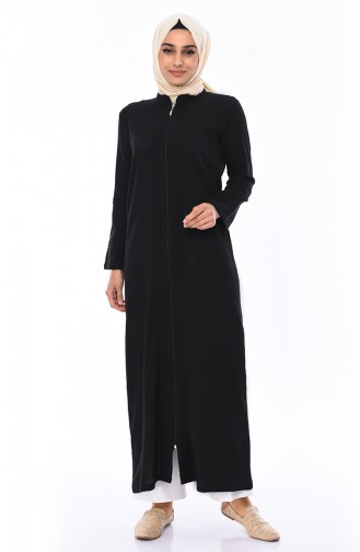 Schwarz Abayas 22207-06