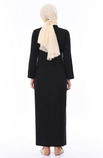 Schwarz Abayas 22207-06