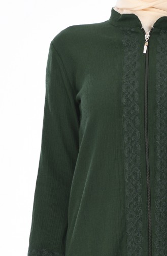 Green Abaya 22207-07