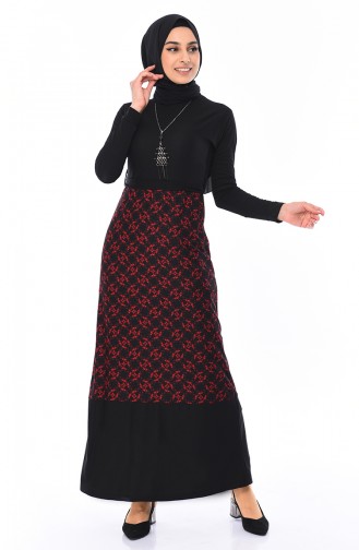 Robe Hijab Noir 4229-05