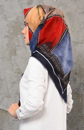 Blue Scarf 2300-09