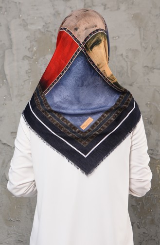 Blue Scarf 2300-09