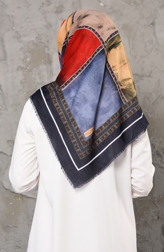 Blue Scarf 2300-09