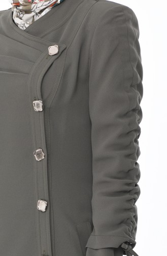 Geknöpfte Cape  35749A-03 Khaki 35749A-03