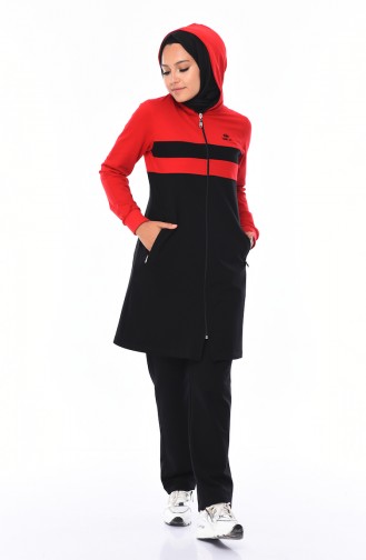 Pocket Tracksuit 95148-05 Red 95148-05