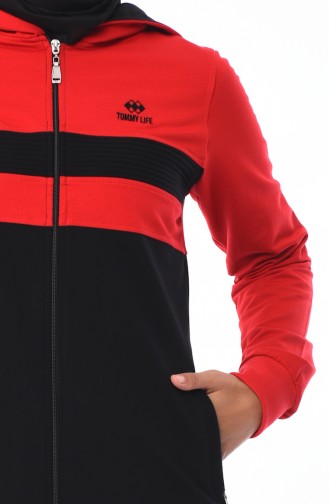 Pocket Tracksuit 95148-05 Red 95148-05