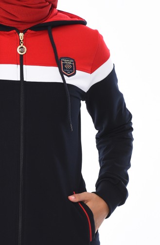 Pocket Suit Tracksuit 95020-01 Navy Blue 95020-01