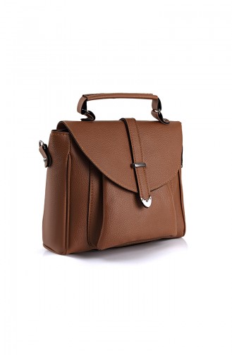 Brown Shoulder Bag 10557KA