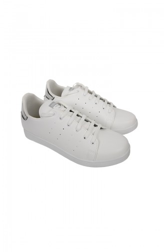 White Sport Shoes 100-11