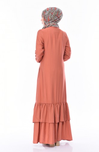 Onion Peel Hijab Dress 0166-02