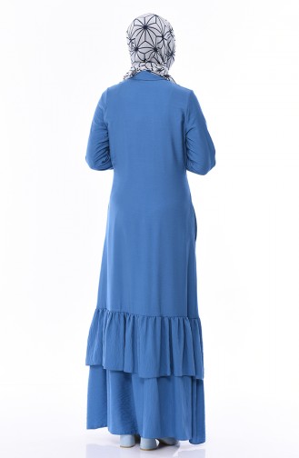 فستان نيلي 0166-04