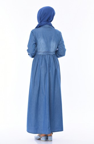 فستان أزرق جينز 3103-02