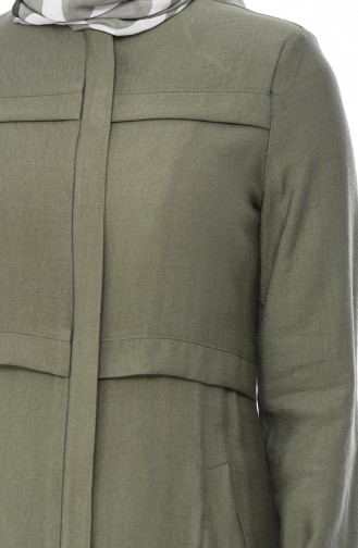 Khaki Topcoat 6825-05