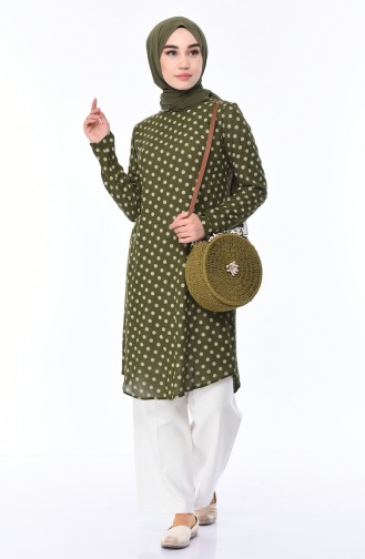 Light Khaki Green Tunics 1074-05