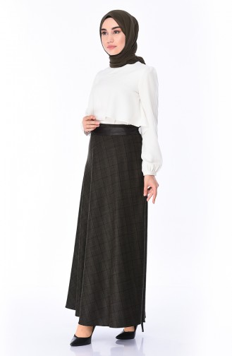 Khaki Skirt 4108-02
