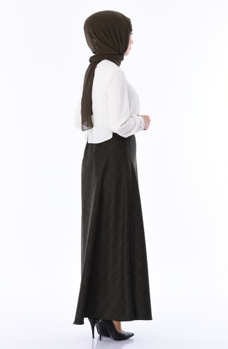 Khaki Skirt 4108-02