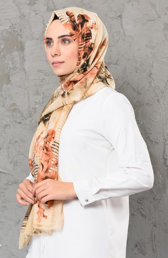 Beige Shawl 26008-06