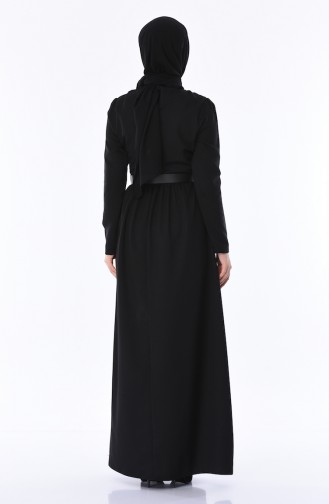 Black İslamitische Jurk 8140-01