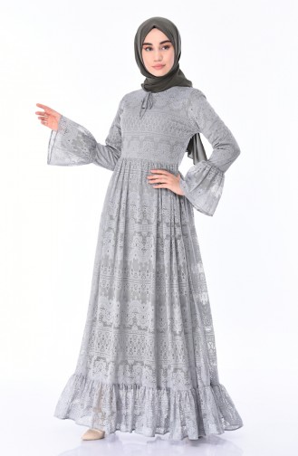 Spitzen Kleid  81611-02 Schimmelgrün 81611-02