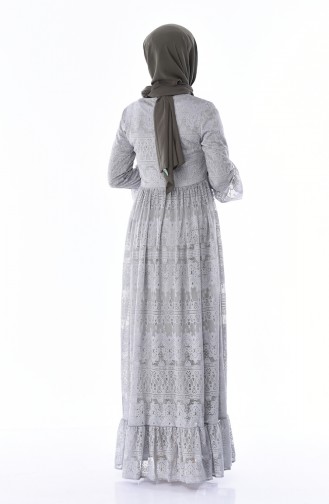 Spitzen Kleid  81611-02 Schimmelgrün 81611-02