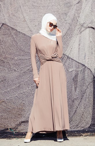 Mink Hijab Dress 0010-02