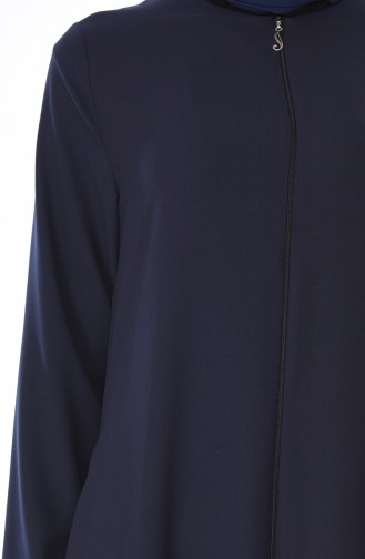 Navy Blue Abaya 0101-02