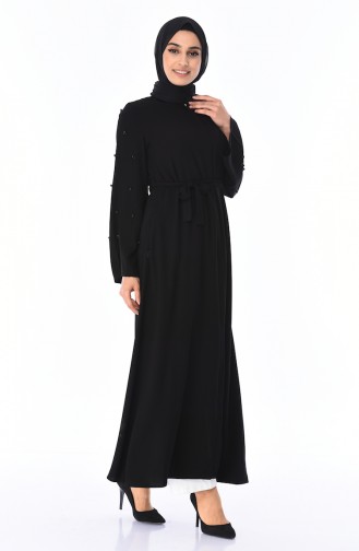 Black Abaya 7837-01