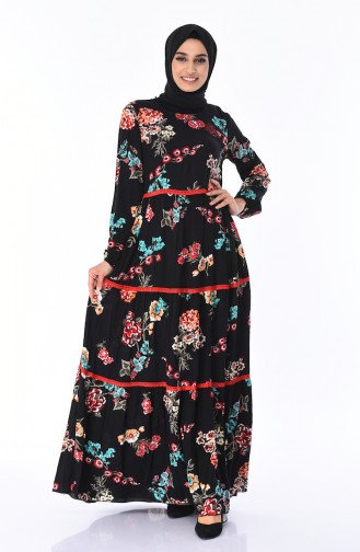 Black Hijab Dress 8Y3817903-01