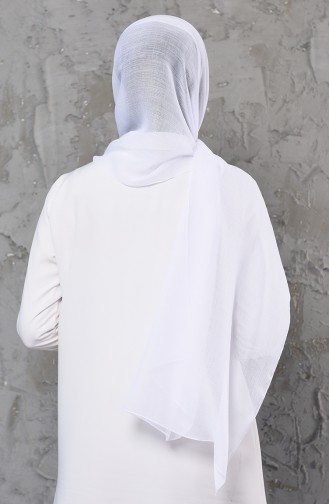 White Sjaal 13059-09