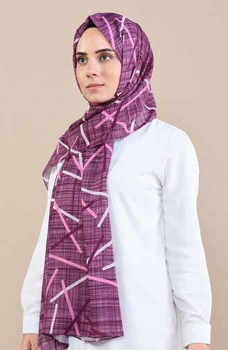 Purple Sjaal 13057-12