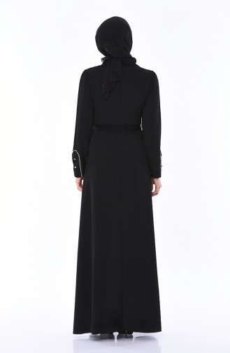Robe Hijab Noir 8152-06