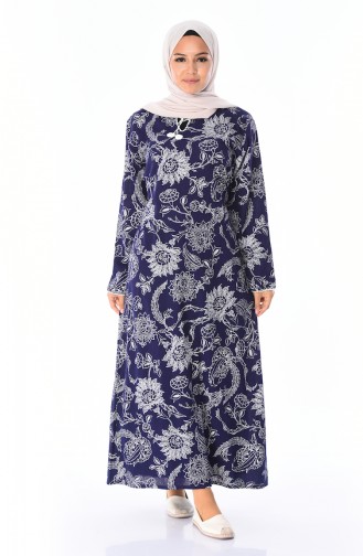 Purple Hijab Dress 32201-04