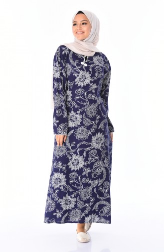 Purple Hijab Dress 32201-04