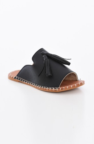 Black Summer slippers 2180-27