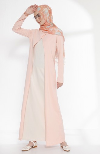 Kleid 3158-15 Puder Naturfarbe 3158-15