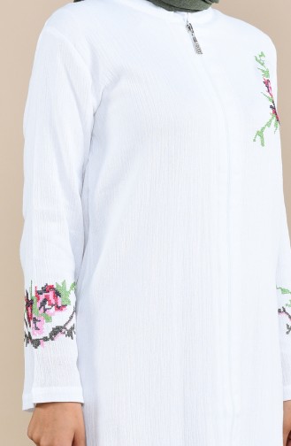 White Abaya 22206-06