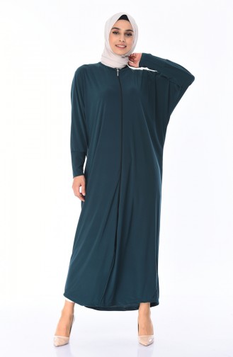 Smaragdgrün Abayas 9005-02