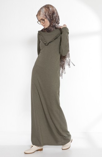 Robe a Froufrous 2992-06 Khaki 2992-06